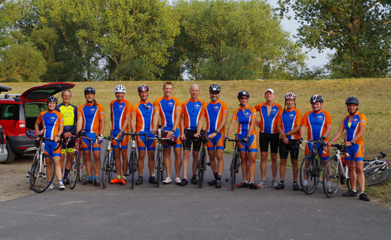 Gruppenbild 2. MSV Zeitfahren 2018