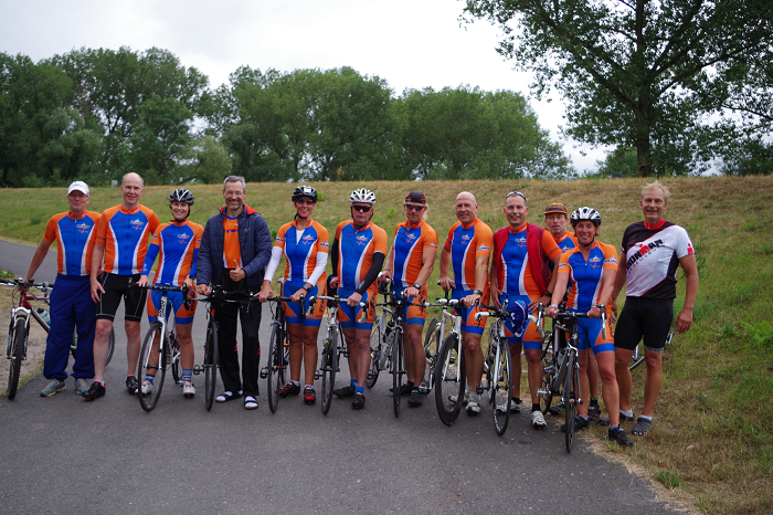 Gruppenbild 1. MSV Zeitfahren 2018