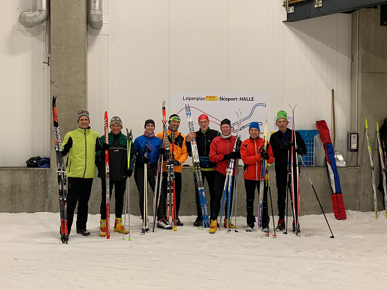 Oberhok Langlauf Ski Auftakt